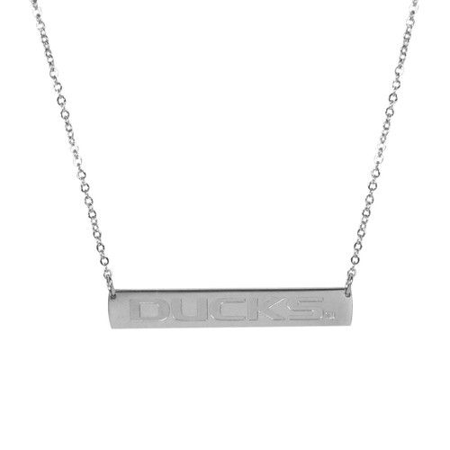 Oregon Ducks Bar Necklace