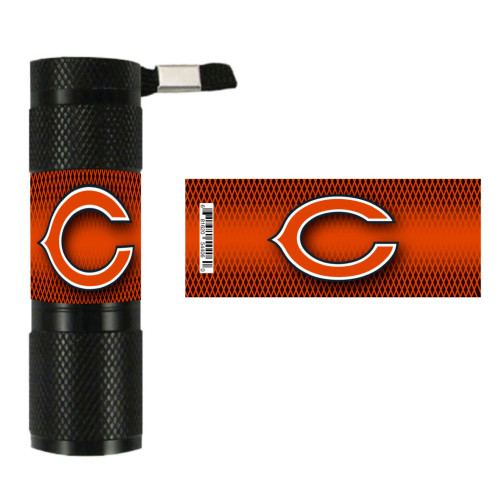 Chicago Bears Flashlight Bear Head Logo Orange