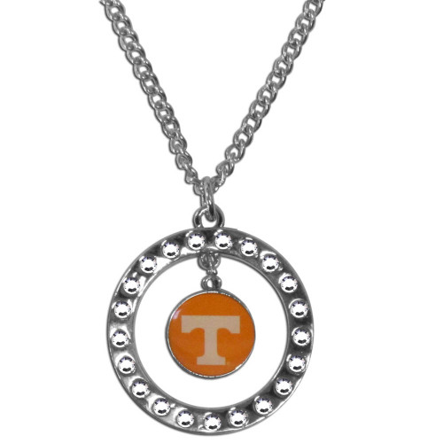 Tennessee Volunteers Rhinestone Hoop Necklace