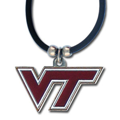 Virginia Tech Hokies Rubber Cord Necklace