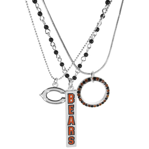 Chicago Bears Trio Necklace Set