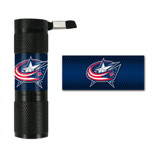 NHL - Columbus Blue Jackets Flashlight 7" x 6" x 1" - Blue Jackets Primary Logo