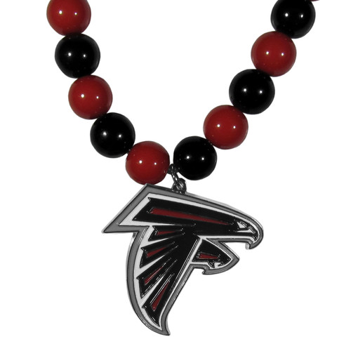 Atlanta Falcons Fan Bead Necklace