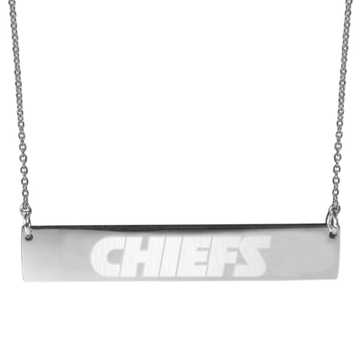 Kansas City Chiefs Bar Necklace