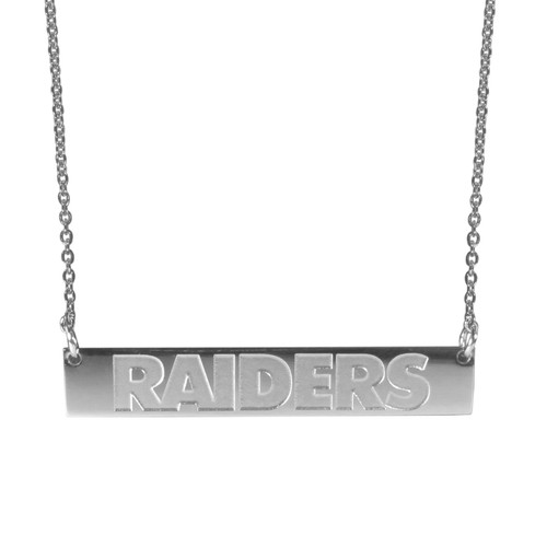 Las Vegas Raiders Bar Necklace