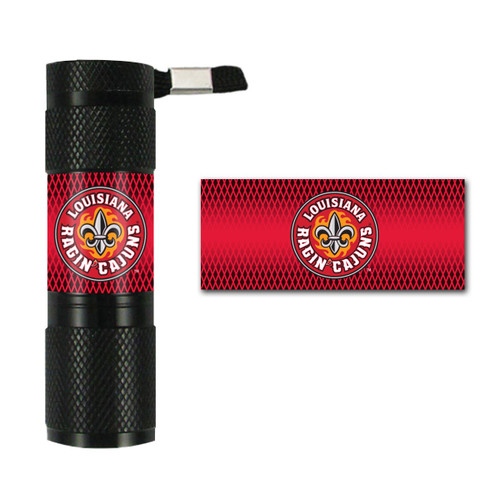 University of Louisiana-Lafayette Flashlight 7" x 6" x 1" - "Round Rajun Cajun" Primary Logo