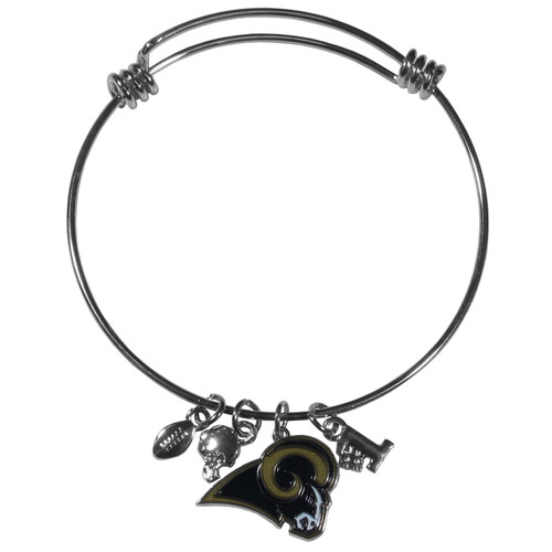 Los Angeles Rams Charm Bangle Bracelet