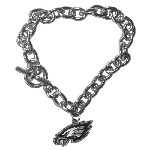 Philadelphia Eagles Charm Chain Bracelet