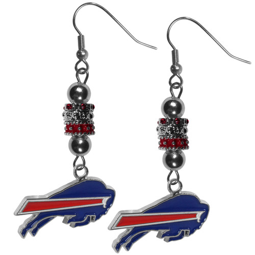 Buffalo Bills Euro Bead Earrings