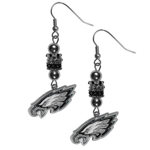 Philadelphia Eagles Euro Bead Earrings