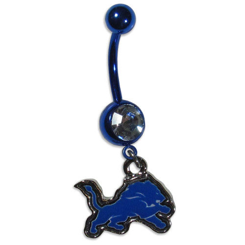 Detroit Lions Navel Ring