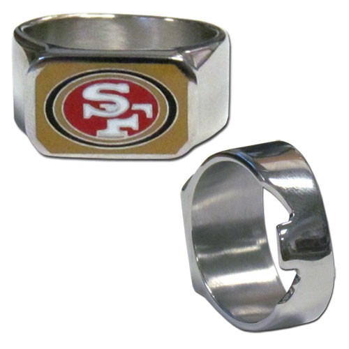 San Francisco 49ers Steel Ring
