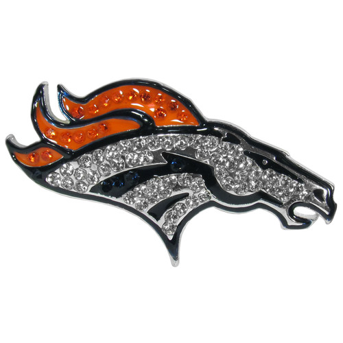 Denver Broncos Crystal Pin