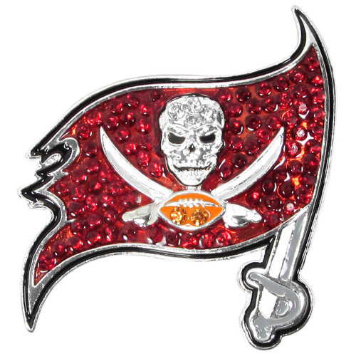 Tampa Bay Buccaneers Crystal Pin