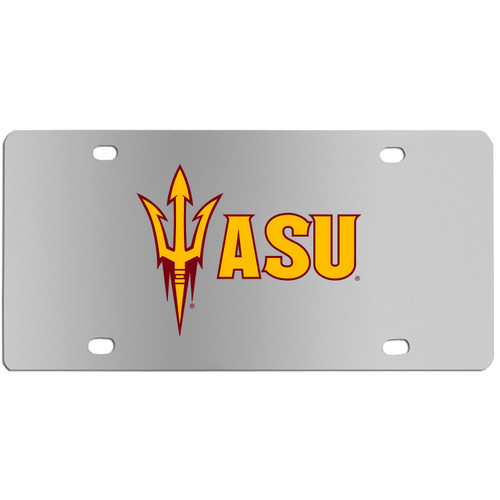 Arizona St. Sun Devils Steel License Plate Wall Plaque