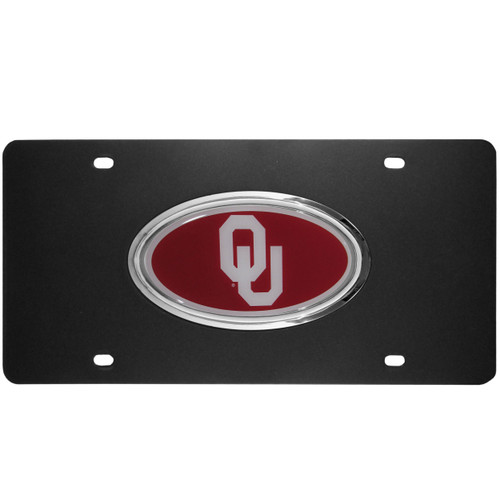 Oklahoma Sooners Acrylic License Plate