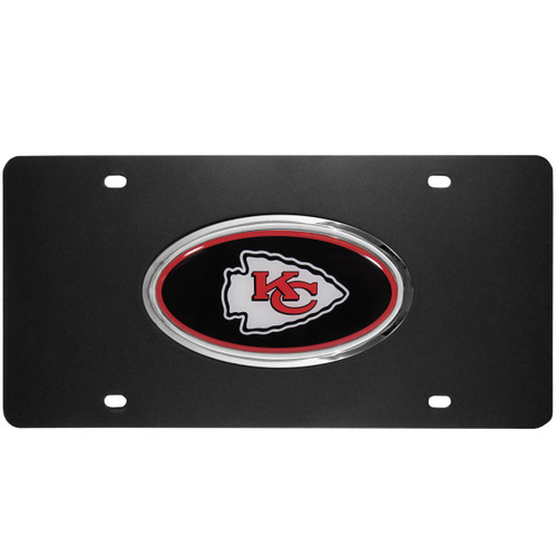 Kansas City Chiefs Acrylic License Plate