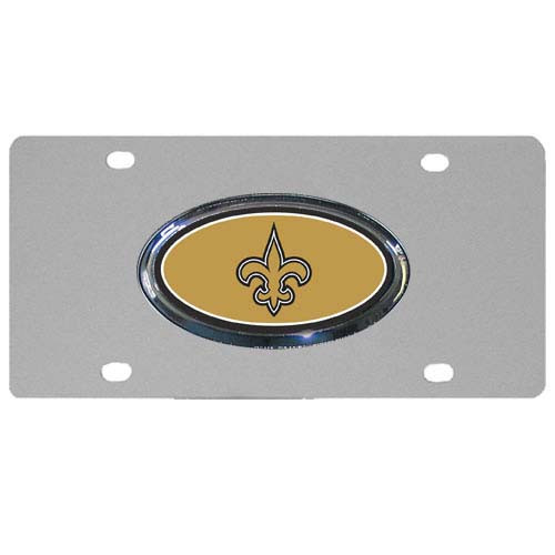 New Orleans Saints Steel Plate