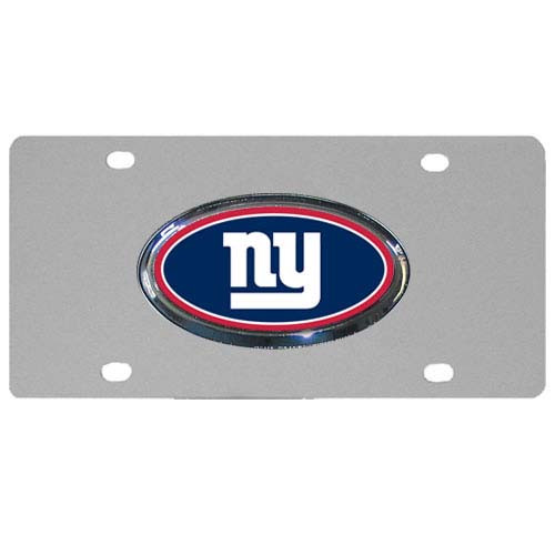 New York Giants Steel License Plate, Dome