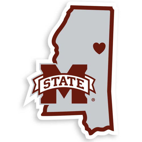 Mississippi St. Bulldogs Home State Decal