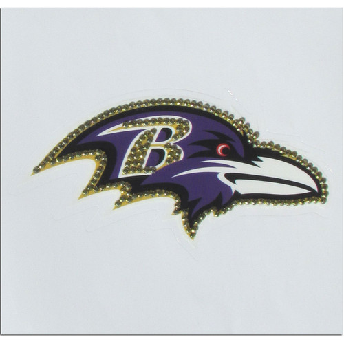 Baltimore Ravens Vinyl Bling Decal