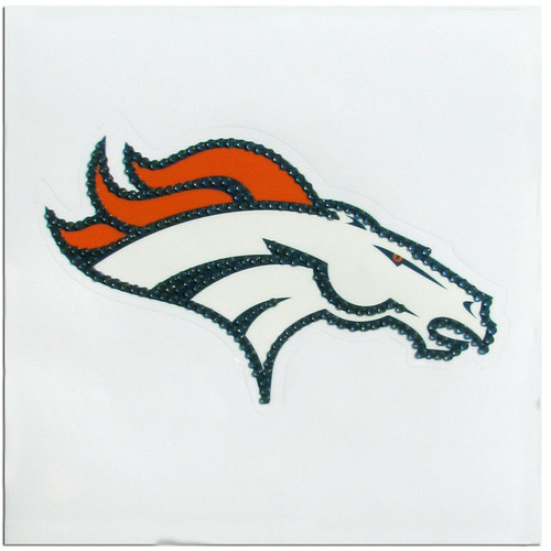 Denver Broncos Vinyl Bling Decal