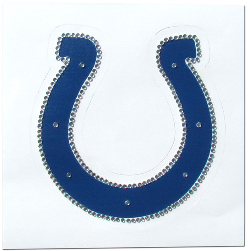 Indianapolis Colts Vinyl Bling Decal