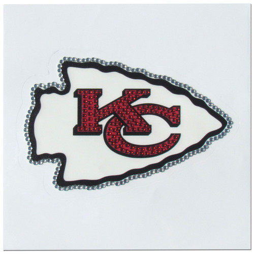 Kansas City Chiefs Vinyl Bling Decal