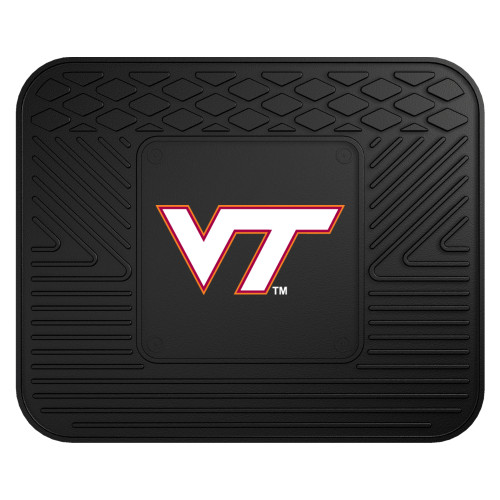 Virginia Tech - Virginia Tech Hokies Utility Mat VT Primary Logo Black