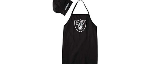 Las Vegas Raiders Team Apron & Chef Hat