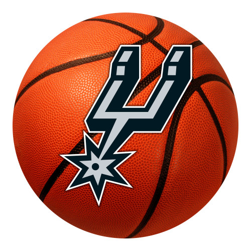 NBA - San Antonio Spurs Basketball Mat 27" diameter
