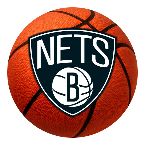 NBA - Brooklyn Nets Basketball Mat 27" diameter