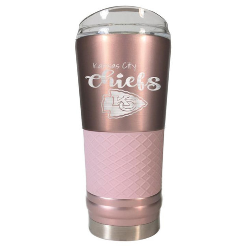 Kansas City Chiefs 24 Oz. Rose Gold Draft Tumbler