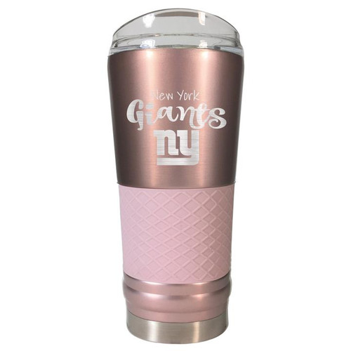 New York Giants 24 Oz. Rose Gold Draft Tumbler