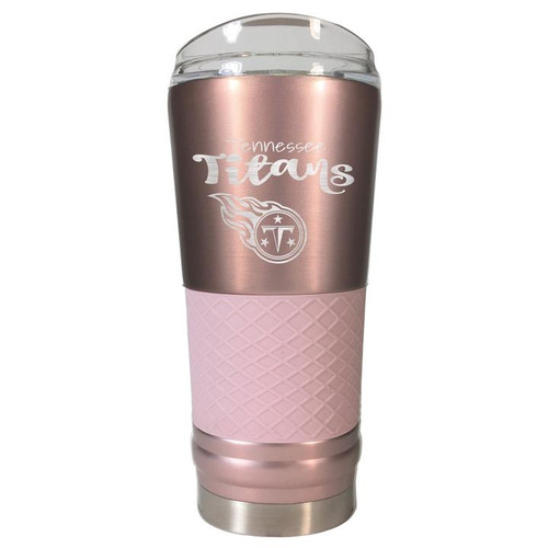 Tennessee Titans 24 Oz. Rose Gold Draft Tumbler