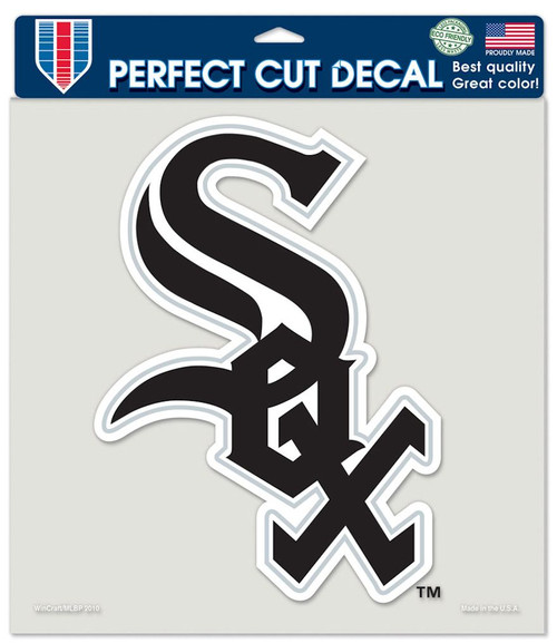 Chicago White Sox Decal 8x8 Die Cut Color