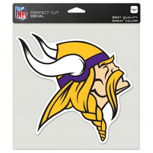 Minnesota Vikings Decal 12x12 Die Cut Color