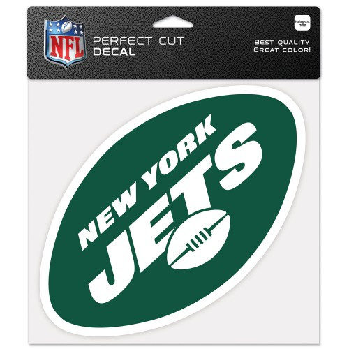 New York Jets Decal 12x12 Die Cut Color