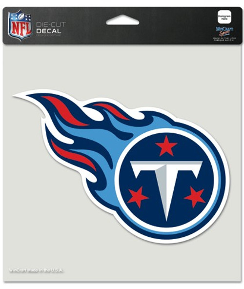 Tennessee Titans Decal 12x12 Die Cut Color