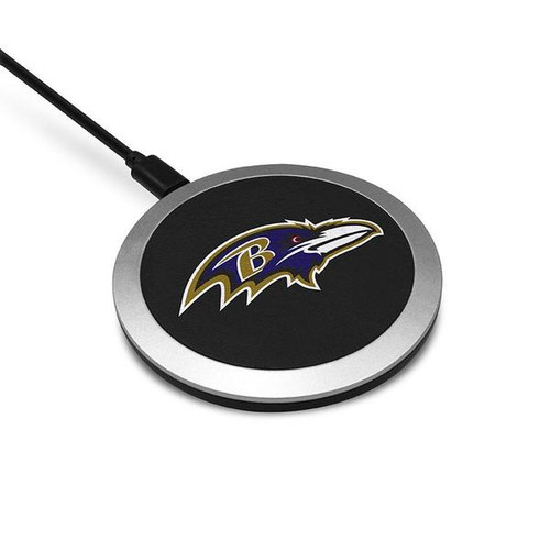 Baltimore Ravens Wireless Charging Pad Round