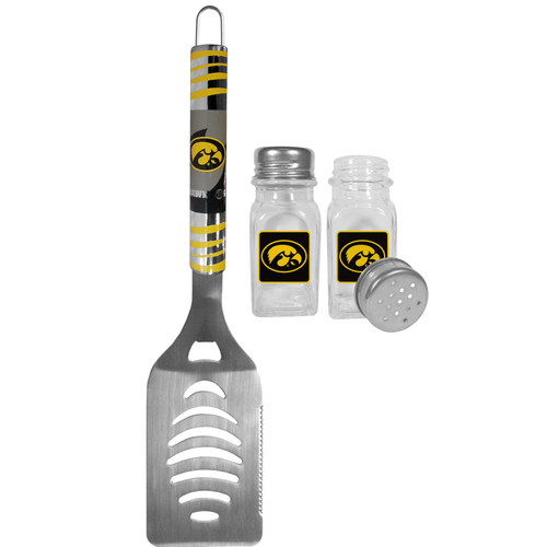 Iowa Hawkeyes Tailgater Spatula and Salt and Pepper Shaker Set