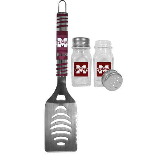 Mississippi St. Bulldogs Tailgater Spatula and Salt and Pepper Shaker Set