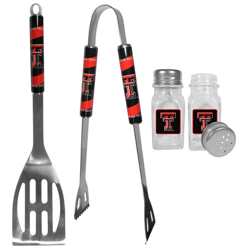 Texas Tech Raiders 2pc BBQ Set with Salt & Pepper Shakers