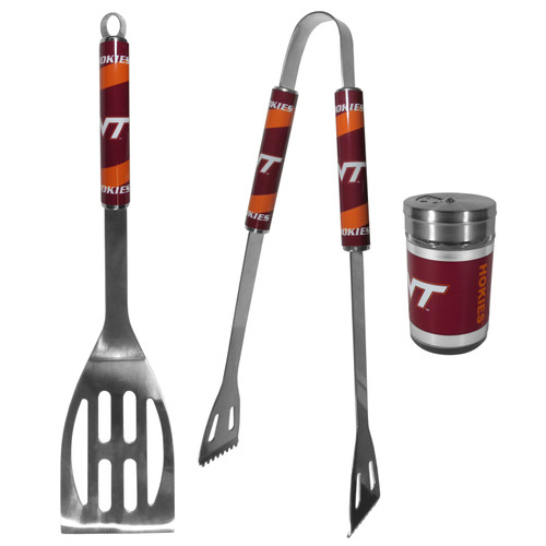 Virginia Tech Hokies 2pc BBQ Set with Season Shaker