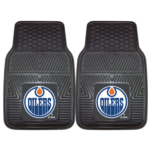 NHL - Edmonton Oilers 2-pc Vinyl Car Mat Set 17"x27"