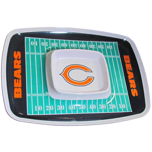 Chicago Bears Chip and Dip Tray