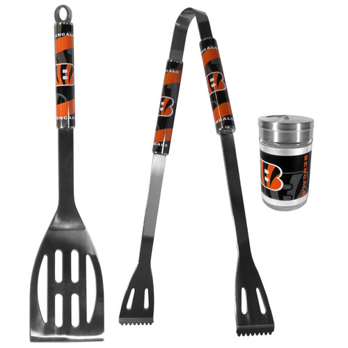 Cincinnati Bengals 2pc BBQ Set with Season Shaker