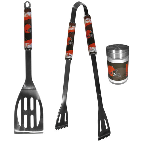 Cleveland Browns 2pc BBQ Set with Season Shaker