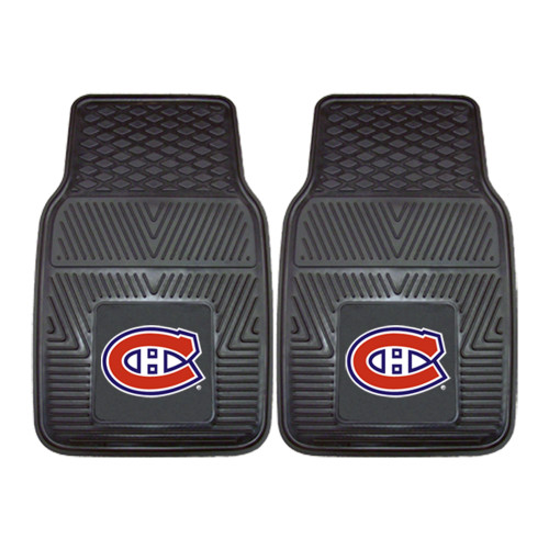 NHL - Montreal Canadiens 2-pc Vinyl Car Mat Set 17"x27"