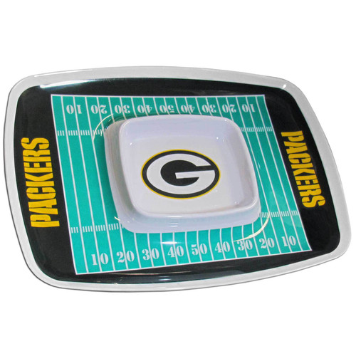 Green Bay Packers Chip and Dip Tray